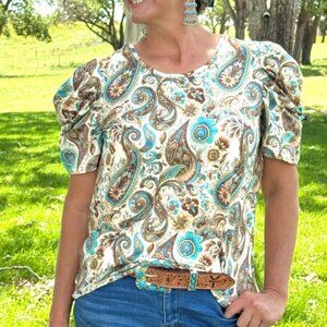 Better In Paisley Top